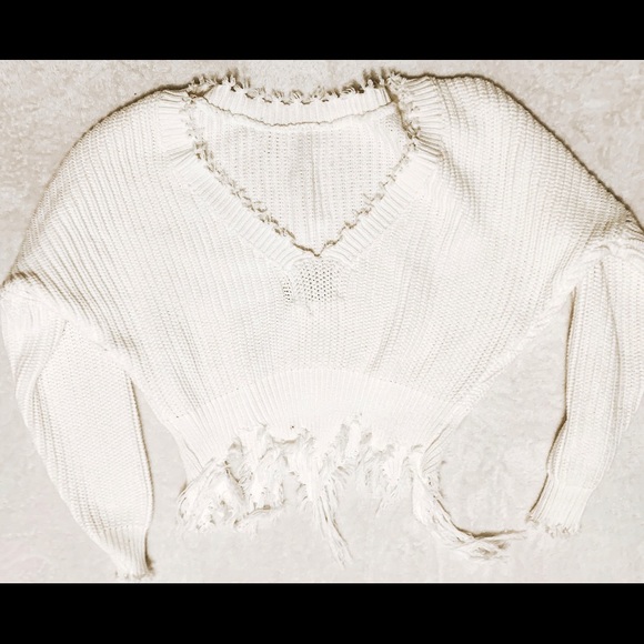 distressed sweater - Picture 1 of 1